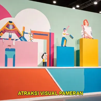 Maksimalkan Elemen Visual pada Booth Pameran Anda untuk Daya Tarik Tinggi
